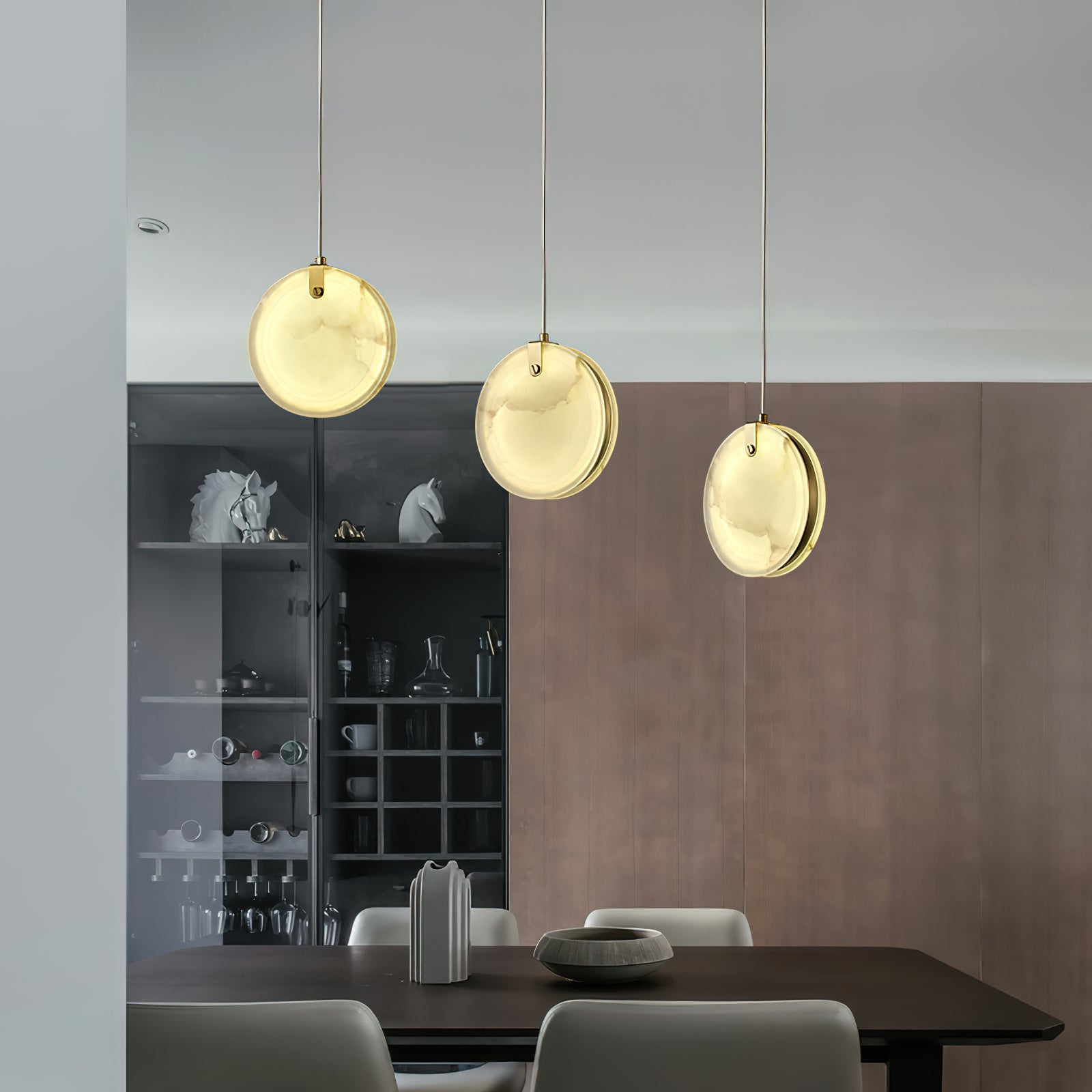 Alabaster Soho Pendant Light