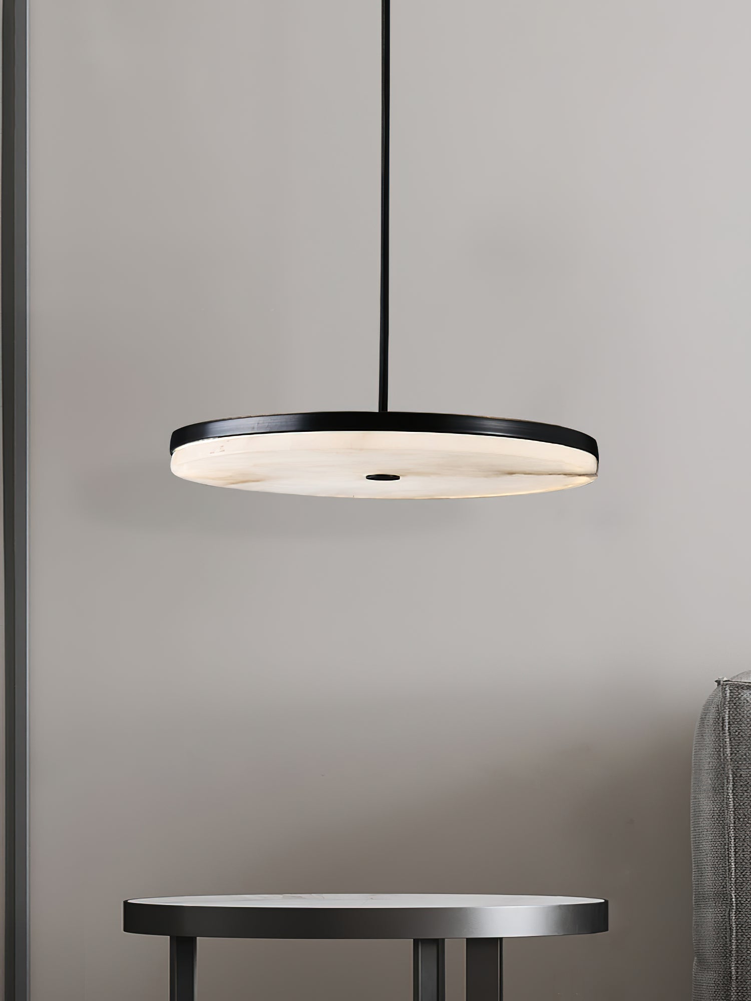 Alabaster Wyatt Pendant Light