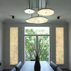 Alabaster Wyatt Pendant Light