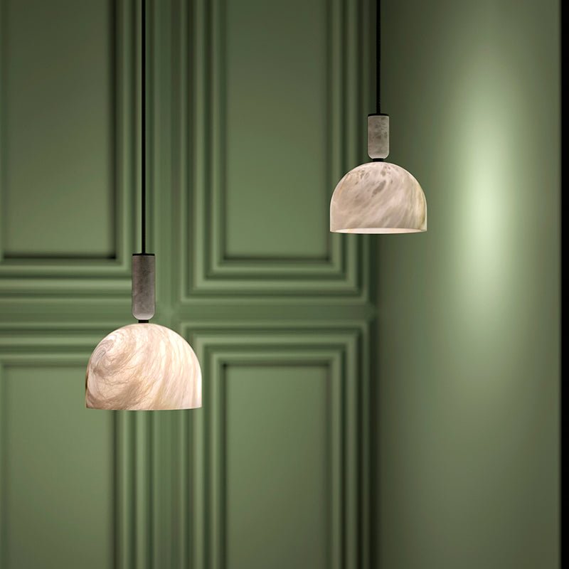 Alabaster Aros Pendant Light