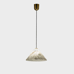 Alabaster Blom Pendant Light