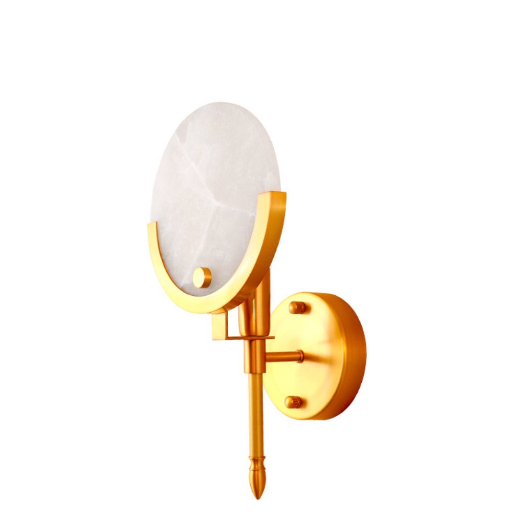 Alabaster Lucus  Wall Sconce