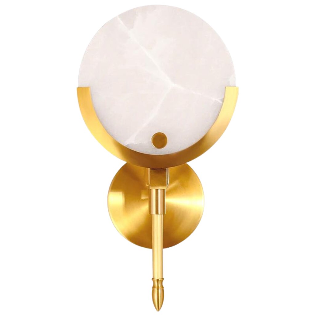 Alabaster Lucus  Wall Sconce