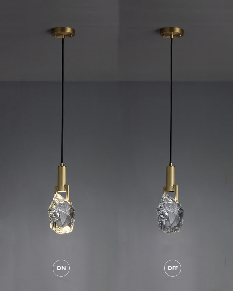 Iraegular Crystal Pendant Lighting